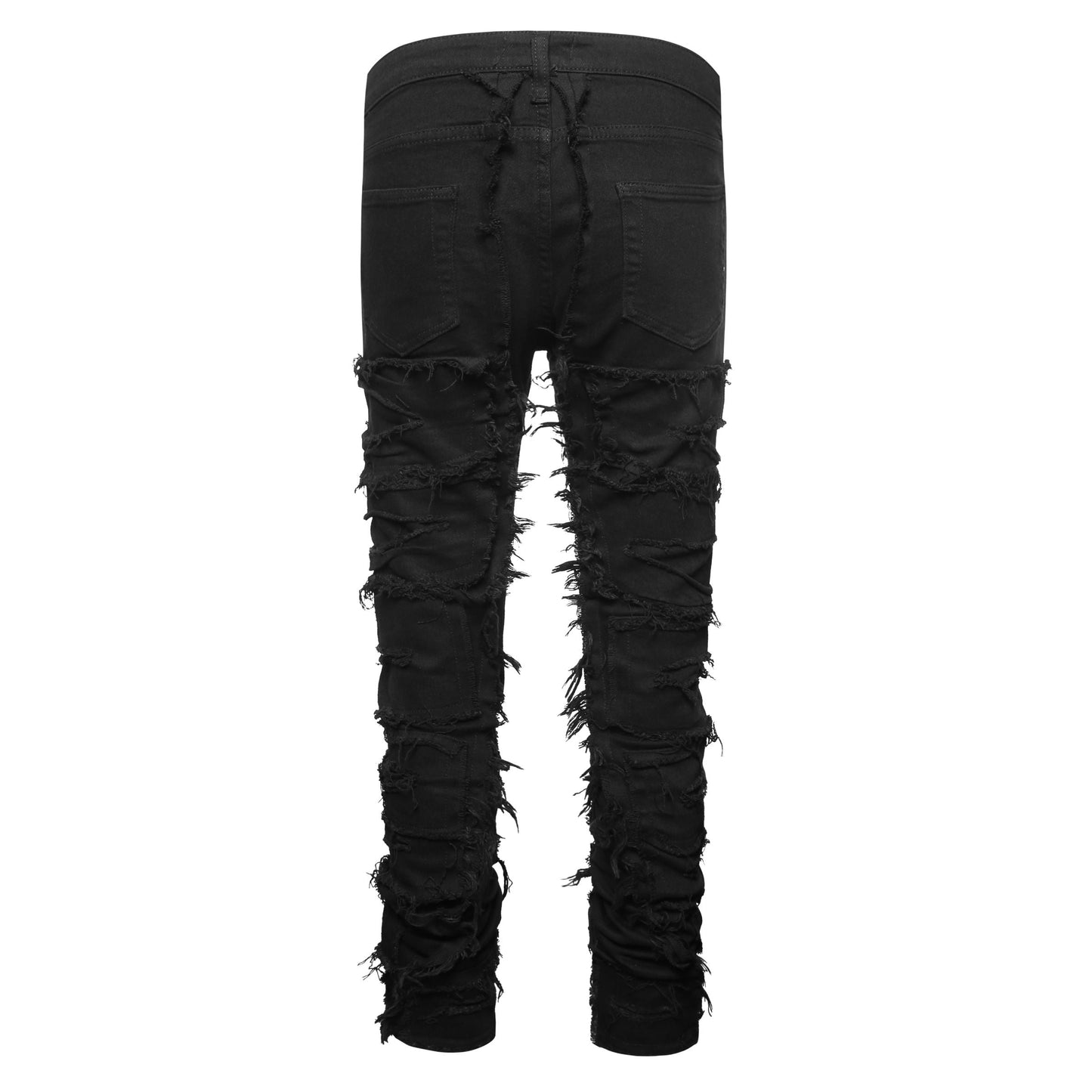 Urban Ripped™ | Jeans Nero con Strappi