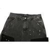 <tc>Black Flare Jeans™ | Paint Splatter Effect</tc>