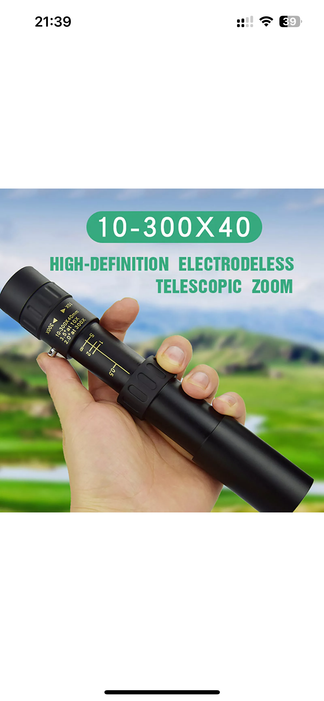 Telescope 300x 40mm HD with tripod for photo zoom smartphone telescope