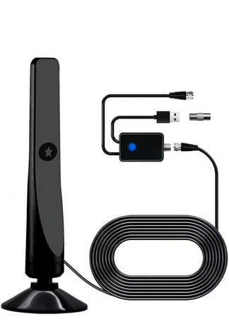 Digital Portable Internal TV Antenna with HDTV amplifier
