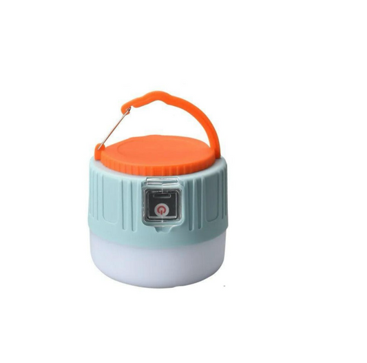 Retrously rechargeable 1000W Solar Camping lamp with USB, waterproof and laptop