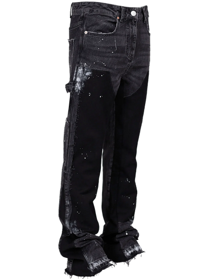 Jeans Uomo in Denim™ | Modello Flare Lungo e Corto