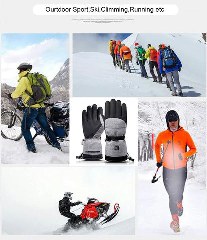 <tc>Heated Winter Gloves | Perfect for Skiing, Cycling, Trekking & Outdoor</tc>