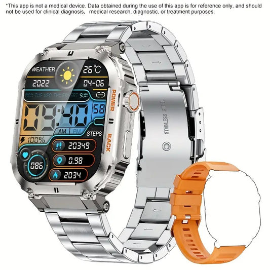  LIGE Smartwatch HD con Chiamate Wireless  Orologio Sportivo per Android e iOS