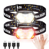 LED front lamp with movement sensor