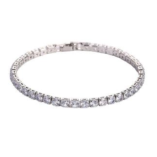 Bracciale Tennis in Argento 925™ | Con Zirconi