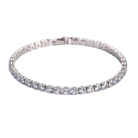 Bracciale Tennis in Argento 925™ | Con Zirconi