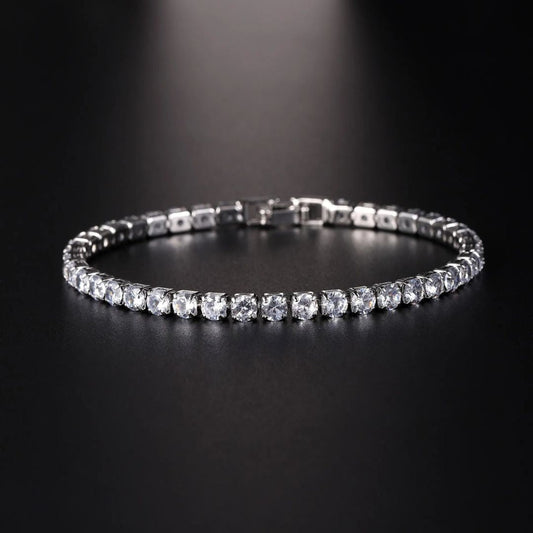 Bracciale Tennis in Argento 925™ | Con Zirconi