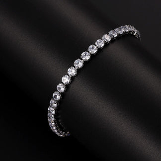 Bracciale Tennis in Argento 925™ | Con Zirconi