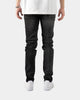 Jeans Neri Strappati | Stile Slim Fit con Dettagli Lucidi