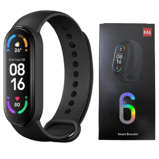 SmartFit M6™ | Smartwatch con Chiamate, Notifiche e Monitor Salute