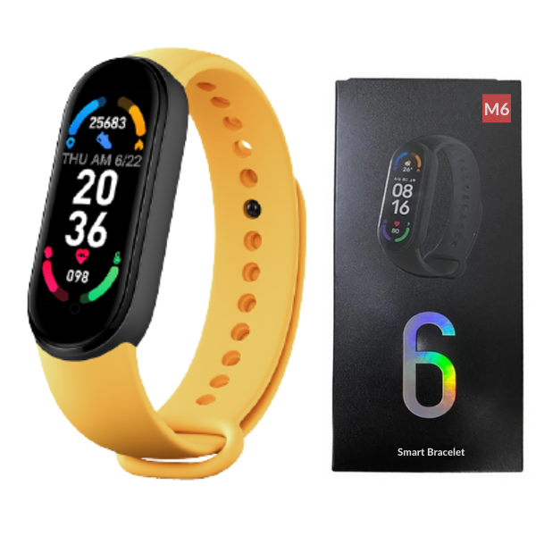 SmartFit M6™ | Smartwatch con Chiamate, Notifiche e Monitor Salute