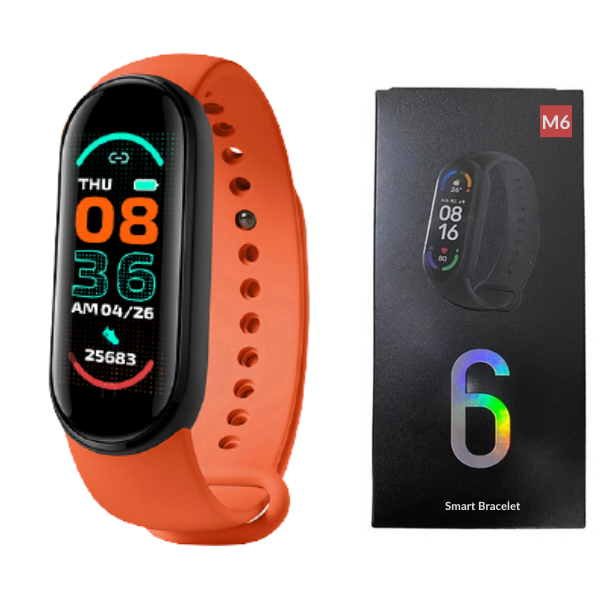 SmartFit M6™ | Smartwatch con Chiamate, Notifiche e Monitor Salute