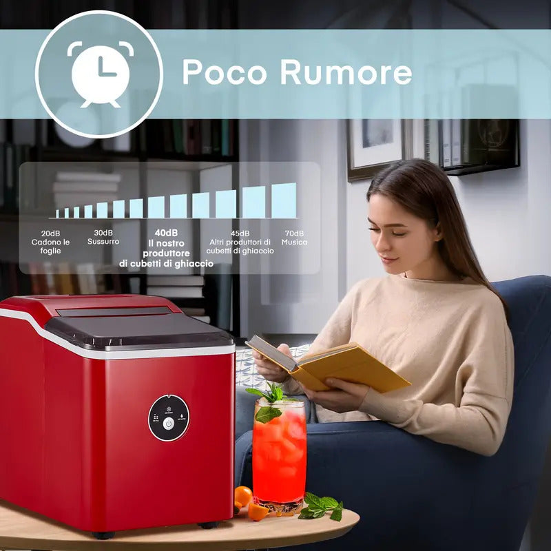 Macchina per Ghiaccio 9 Cubetti in 6 8 Minuti  120 W
