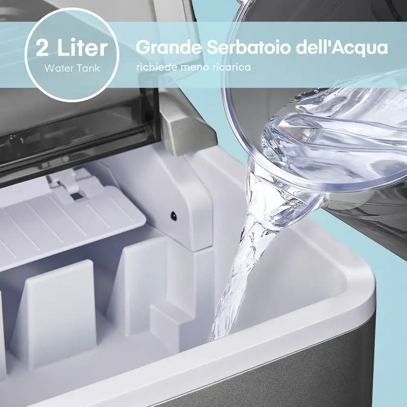 Macchina per Ghiaccio 9 Cubetti in 6 8 Minuti  120 W