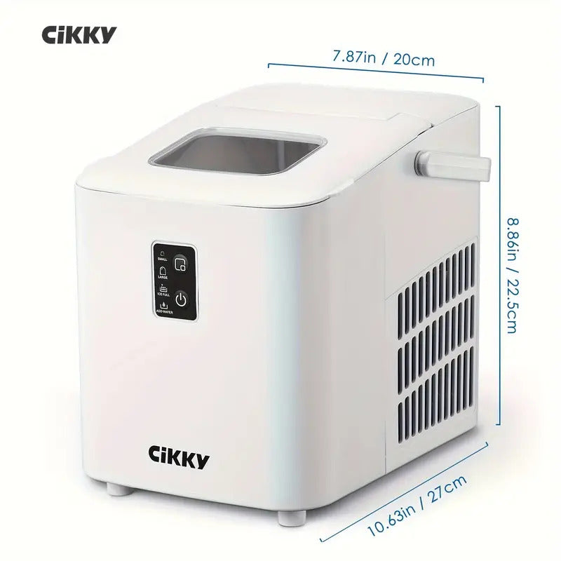 Macchina per Ghiaccio Portatile Cikky  26.5 Libbre 24 Ore