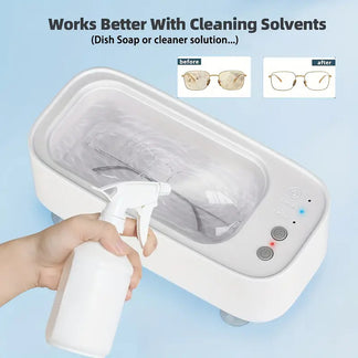Clean 360 ° ultrasound portable jewels