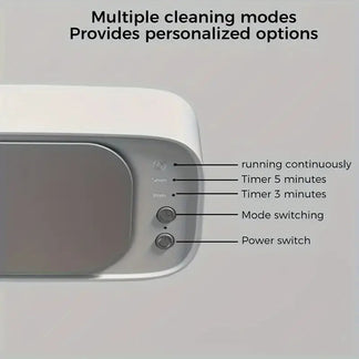 Clean 360 ° ultrasound portable jewels