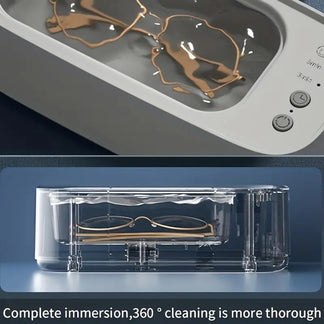 Clean 360 ° ultrasound portable jewels