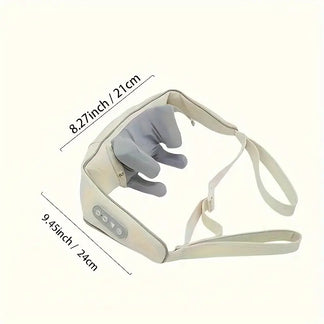  Massaggiatore 2 in 1 Ricaricabile con Terapia del Calore