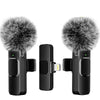 Microfono Wireless portatile per iPhone e Android - Registrazione audio e video, riduzione del rumore