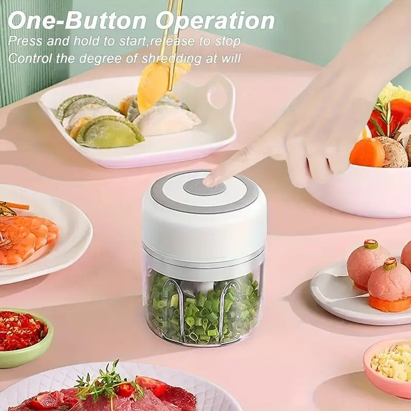 Mini Electrical Usb-C Food Electric Chop