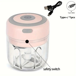 Mini Electrical Usb-C Food Electric Chop