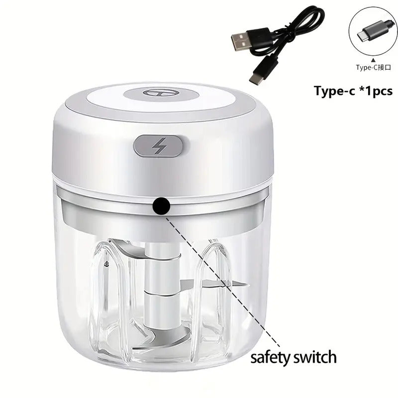 Mini Electrical Usb-C Food Electric Chop