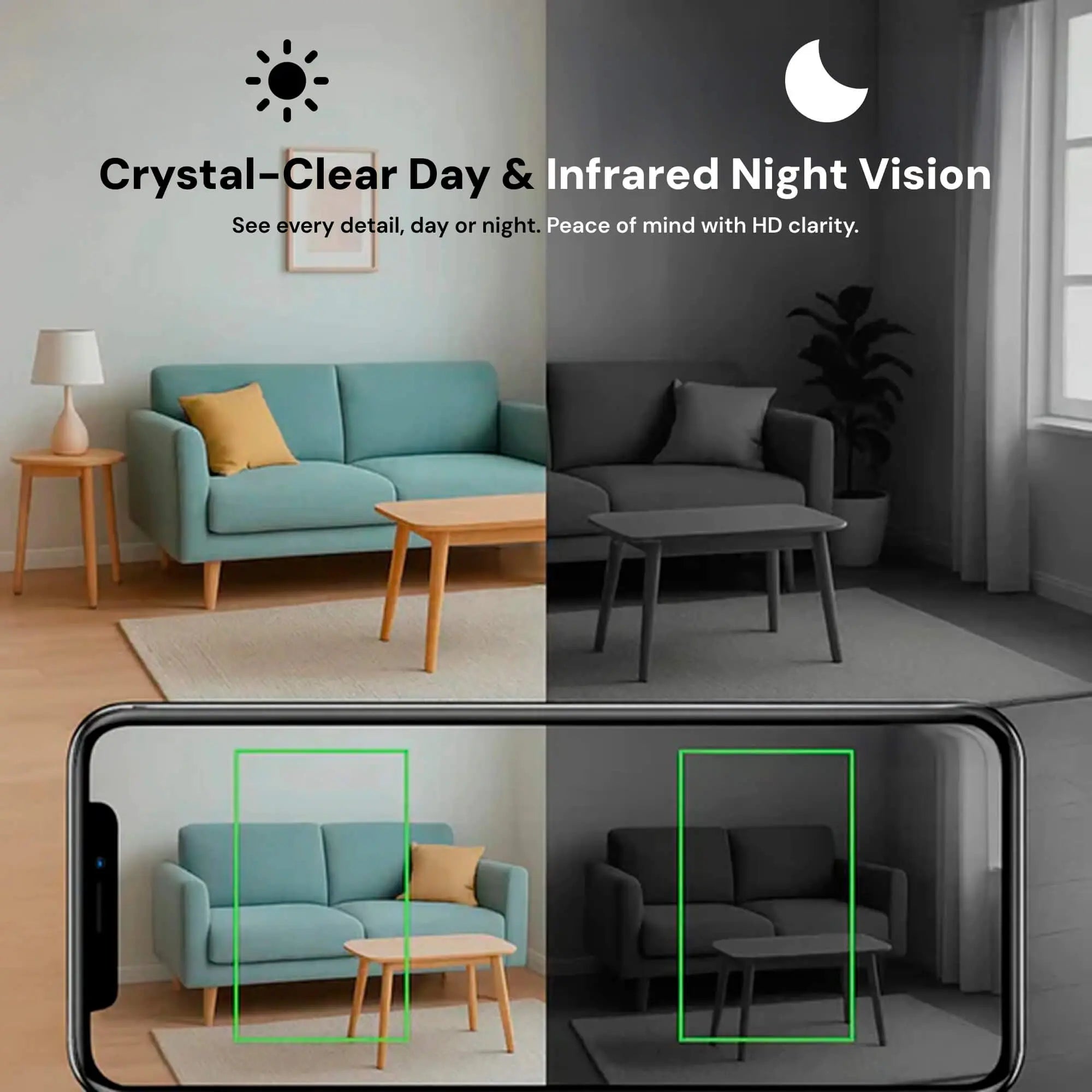 Mini Wireless Hidden Camera and Audio - Tiny Surveillance Mini Spy Cameras Wireless Nanny Monitoring MigliorPrezzi.com