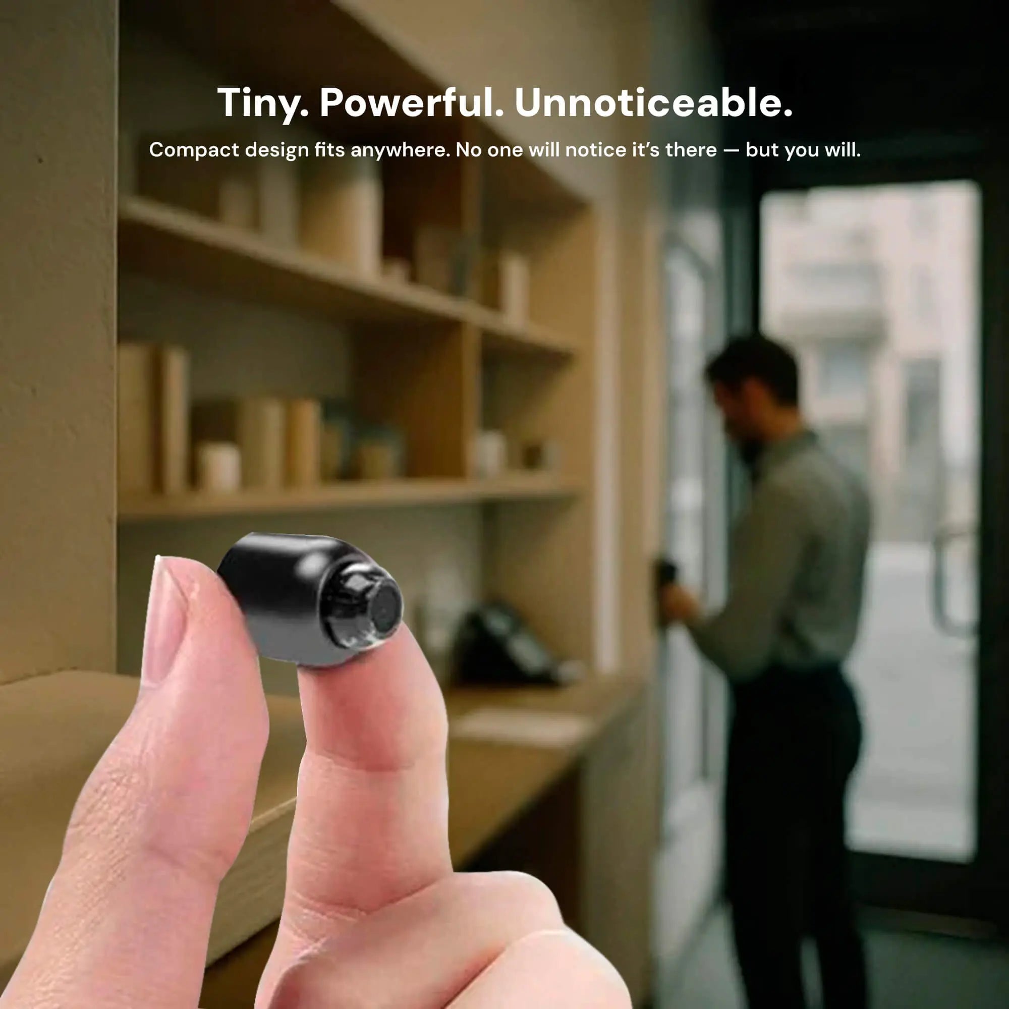Mini Wireless Hidden Camera and Audio - Tiny Surveillance Mini Spy Cameras Wireless Nanny Monitoring MigliorPrezzi.com