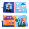 Felt book for children 1-6 years | Educational game