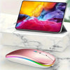 Mouse Wireless Ricaricabile Ultra Sottile con Retroilluminazione LED Dual Mode MigliorPrezzi.com