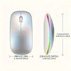 Mouse Wireless Ricaricabile Ultra Sottile con Retroilluminazione LED Dual Mode MigliorPrezzi.com