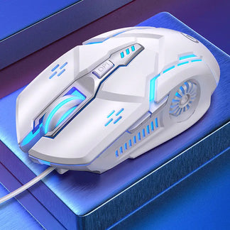 Silent universal wired mechanical game mouse for PC and notebook