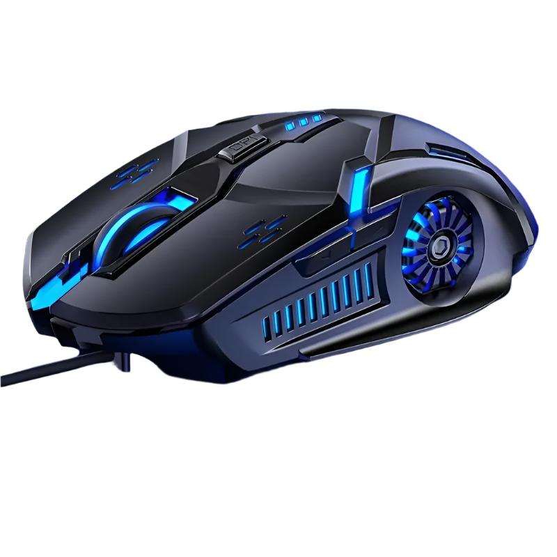 Mouse da Gioco Meccanico Cablate Universale Silenzioso per PC e Notebook