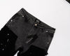 Flared Denim | Jeans Flare Nero-Grigio