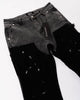 Flared Denim | Jeans Flare Nero-Grigio