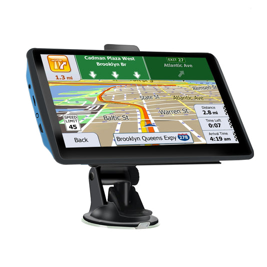 Navigatore GPS 7 Pollici per Auto e Camion, Mappe Europa e Nord America 2024