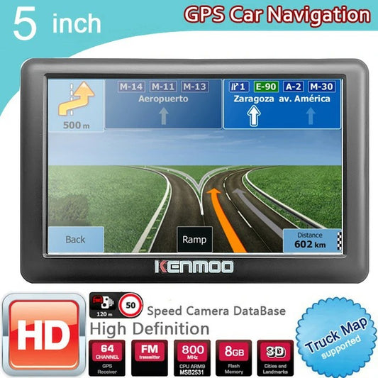 5 -inch HD portable GPS navigator