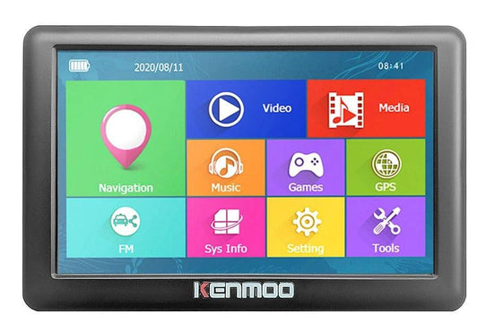 Navigatore GPS Portatile 5 Pollici HD – Mappe Europa e Russia 2024 con Aggiornamenti Gratuiti