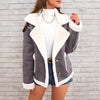 Giacca Invernale Donna | Elegante e Calda con Fodera in teddy