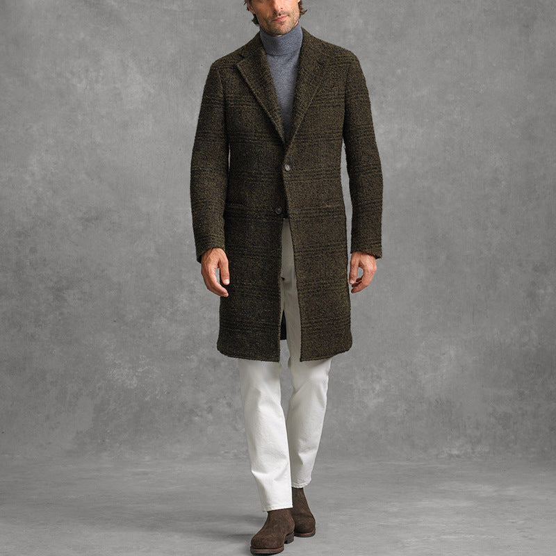 Cappotto Sartoriale da Uomo| Misto Lana Made in Italy