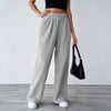 Pantaloni Tuta Donna| Gamba Larga, Pile Invernale e Comfort Totale