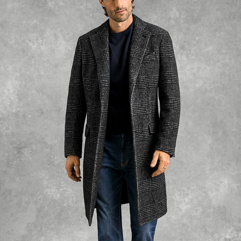 Cappotto Sartoriale da Uomo| Misto Lana Made in Italy