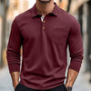 Polo Elegante Uomo| Vestibilità Aderente con Colletto Classico e Taschino