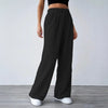 Pantaloni Tuta Donna| Gamba Larga, Pile Invernale e Comfort Totale