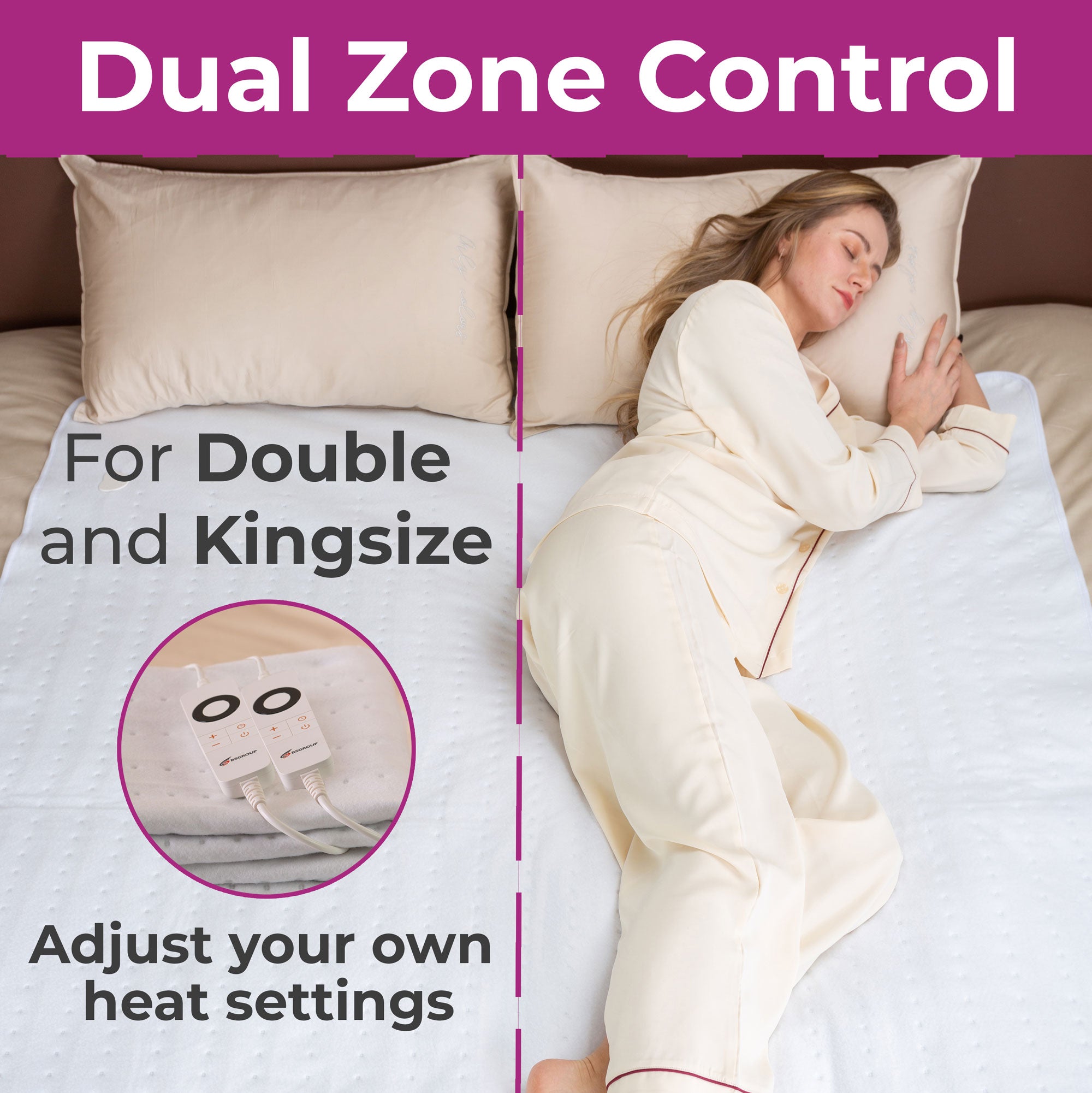 Coperta Riscaldata Matrimoniale a 2 Zone – Ideale per l’Inverno