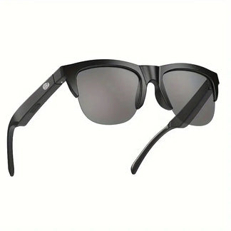 Wireless glasses for music and calls with polarized lenses