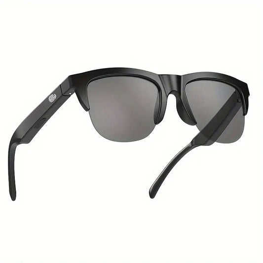 Wireless glasses for music and calls with polarized lenses