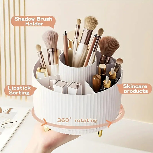 Organizzatore Trucco Rotante 360°  Contenitore Cosmetico Multifunzionale
